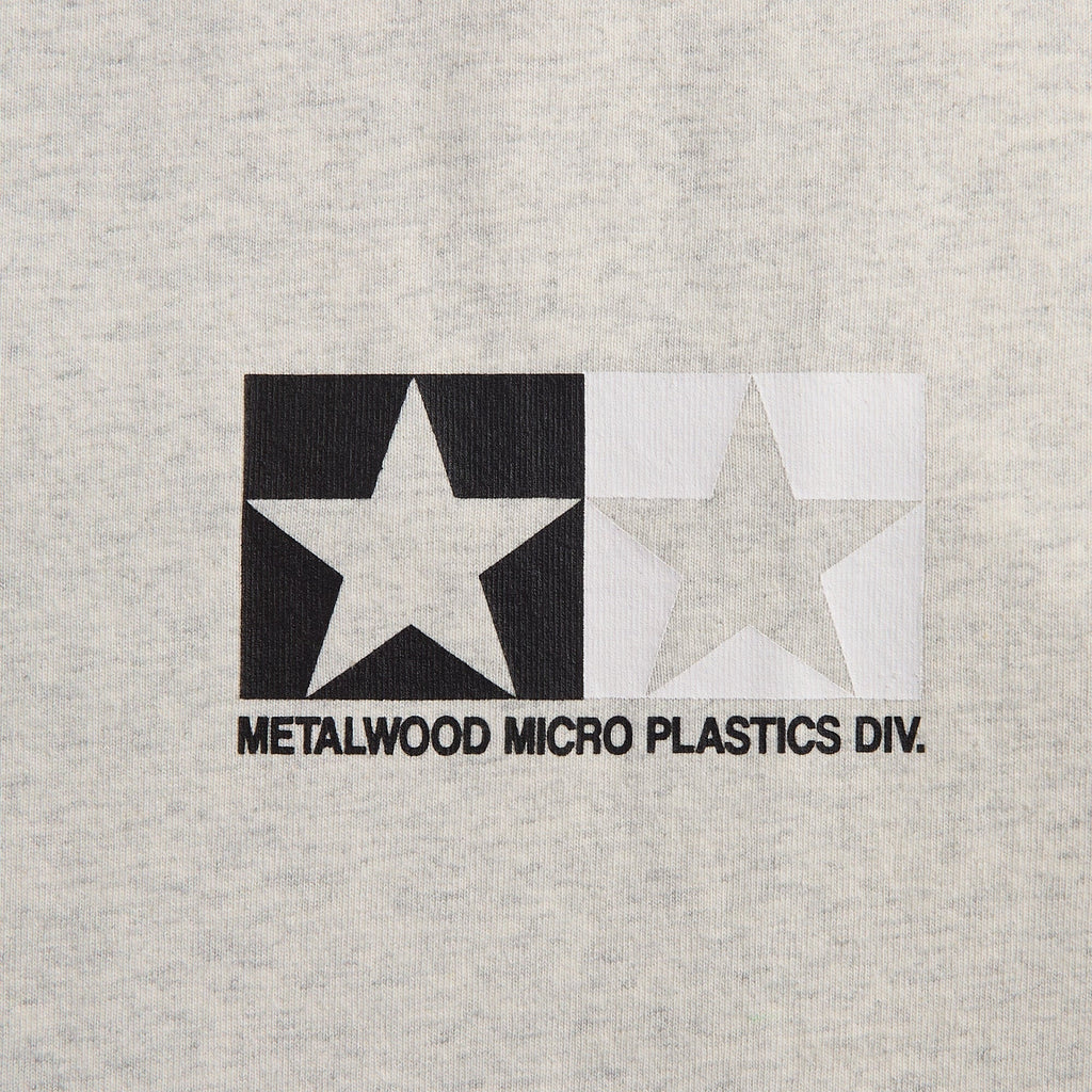 Metalwood Microplastics Long Sleeve Tee - Heather Grey
