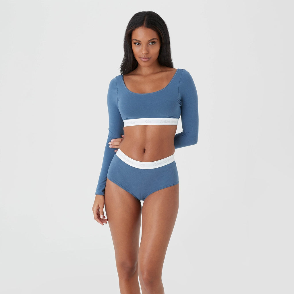 Kith Women for Calvin Klein Seasonal L/S Bralette - Sea