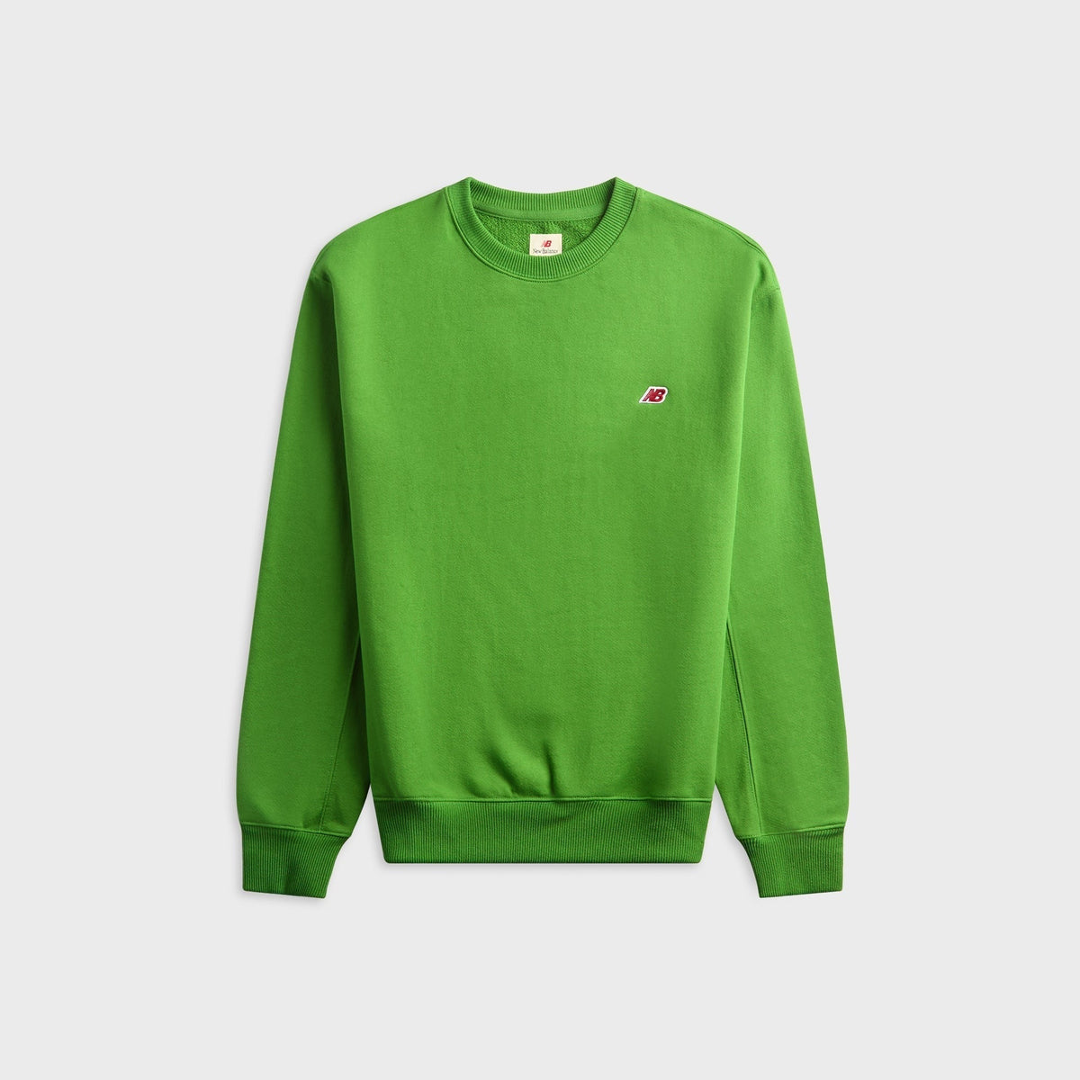 New Balance Made in USA Core Crewneck Sweatshirt - Alpine Green / Athletic Grey