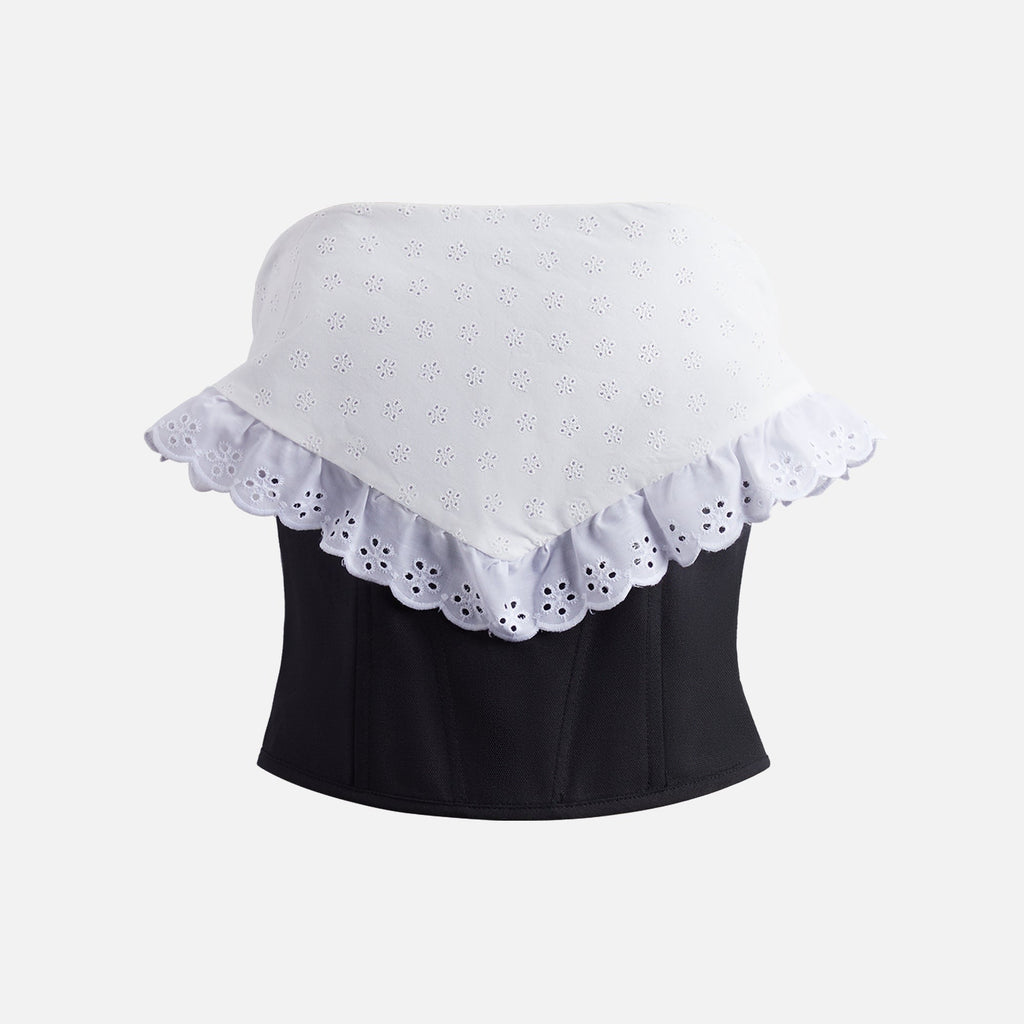 Sandy Liang Pinto Corset - Black