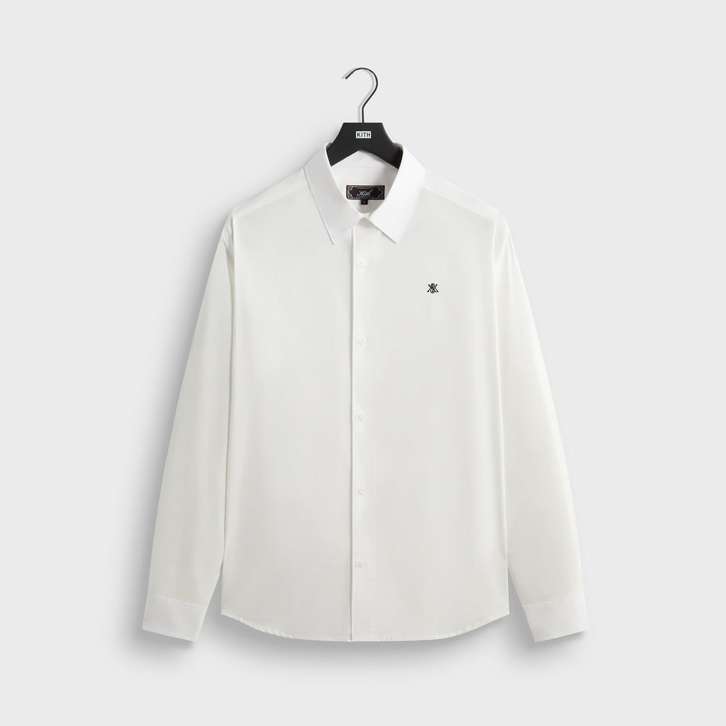 Kith Poplin Georgie Shirt - White