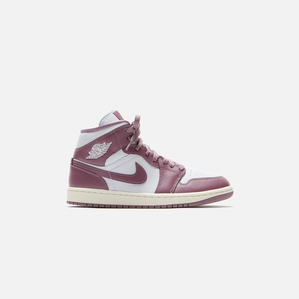 Nike WMNS Air Jordan 1 Mid - Pure Platinum / Sky J Mauve / Sail