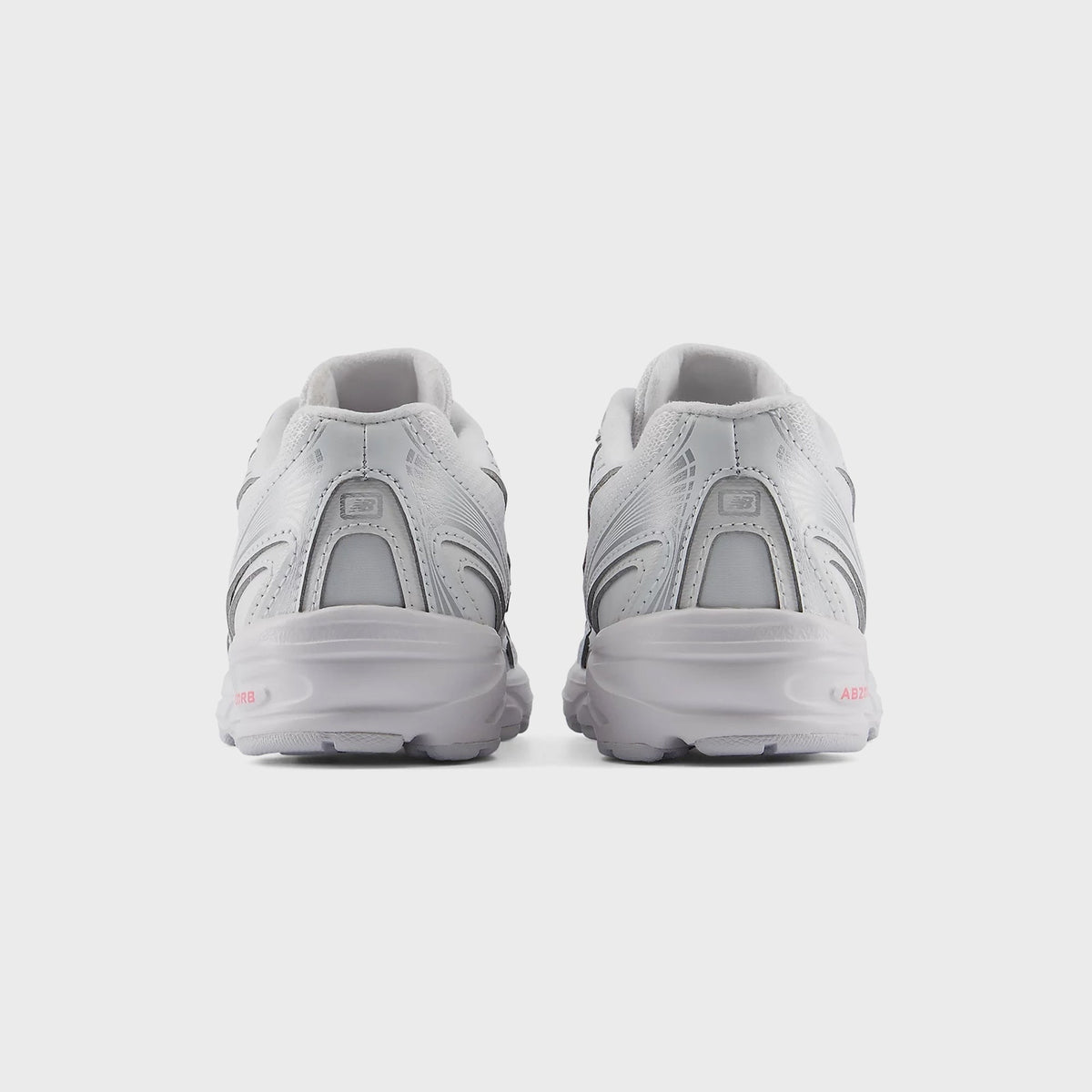 New Balance PS 740 Bungee Lace - Silver Metallic / Signal Pink