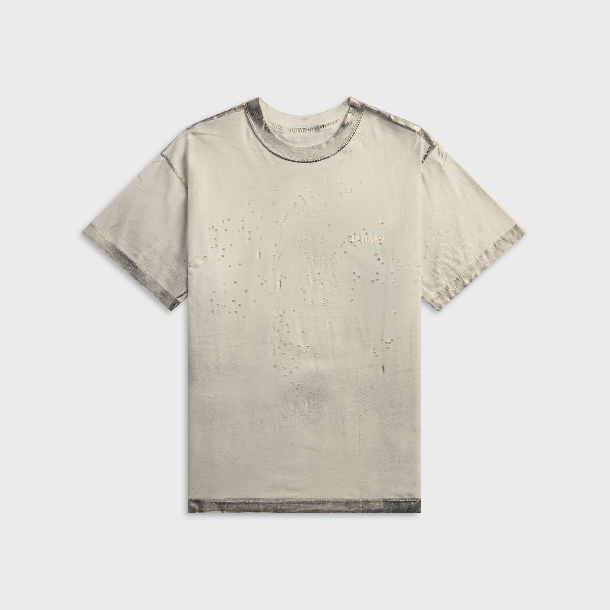 Satisfy MothTechTM Tee - Silver Foil