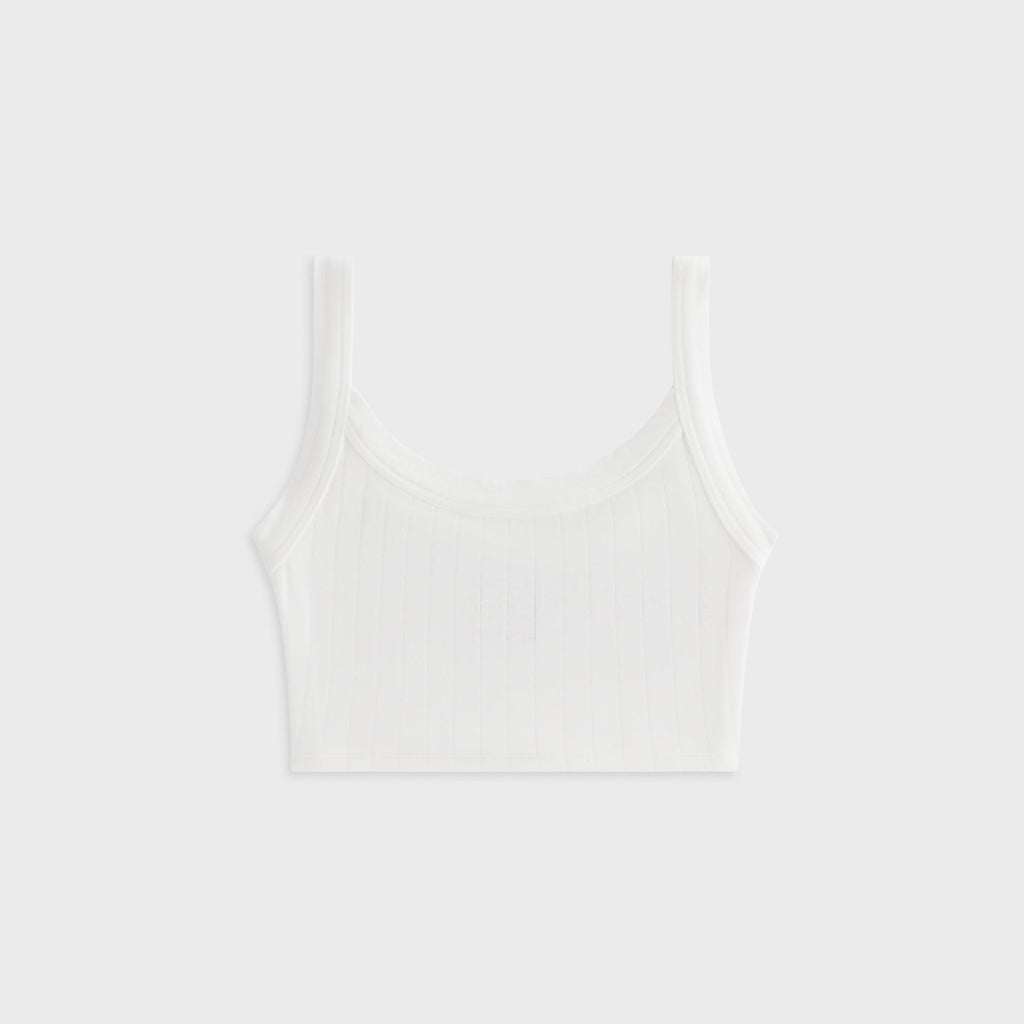 Kith Women Terra II Flat Rib Tank - White