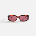 Gucci Acetate Oval 55 Frame - Brown