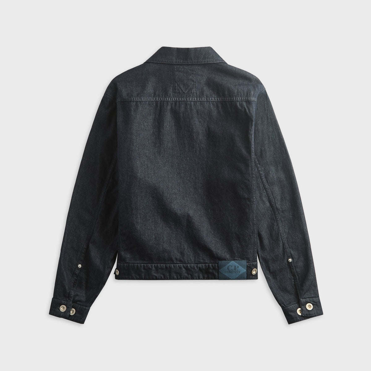 C.P. Company 3/1 Denim Zip Jacket - Denim Blue