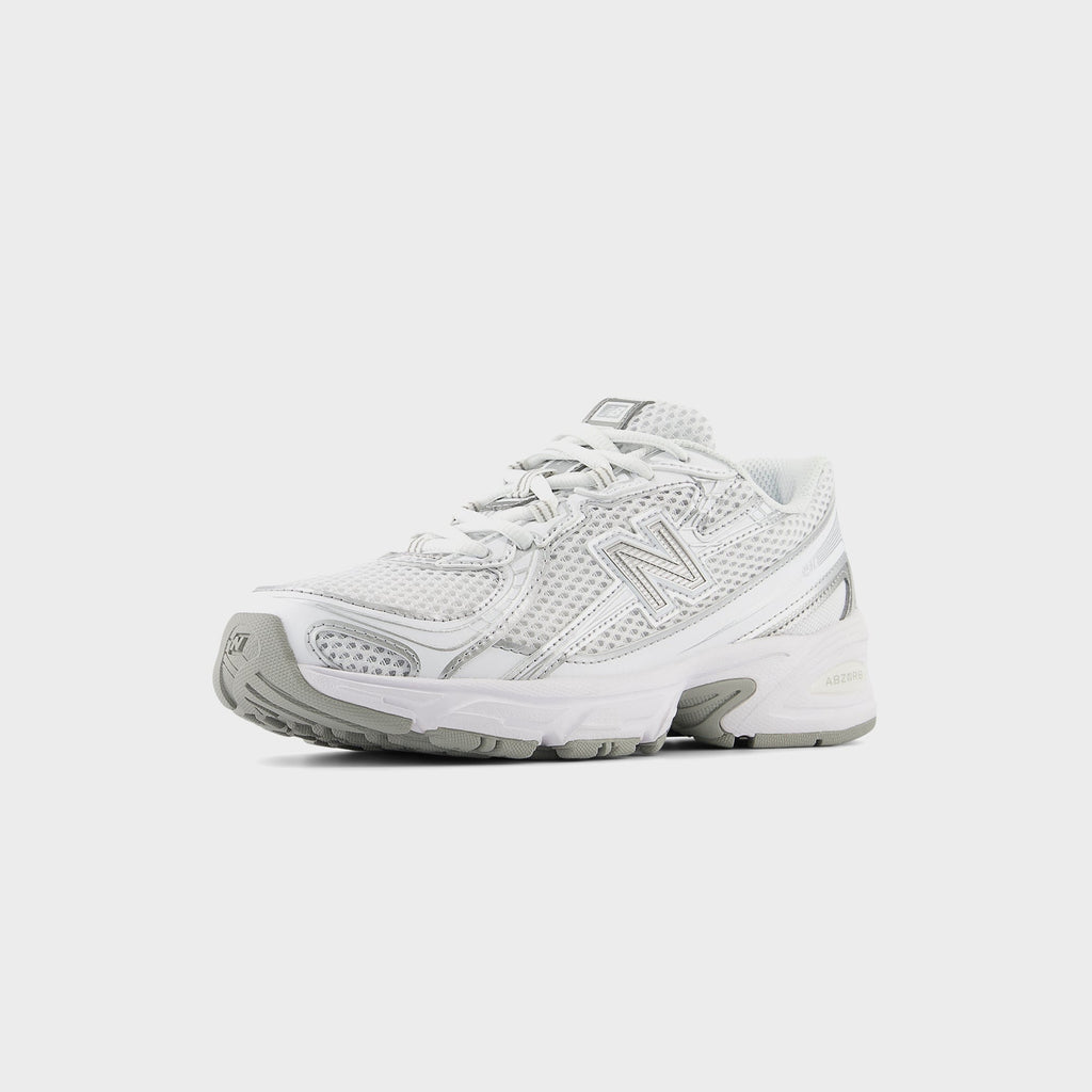 New Balance GS 740 Bungee Lace - White