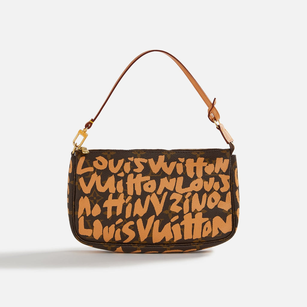 WGACA Louis Vuitton x Stephen Sprouse Pochette - Beige