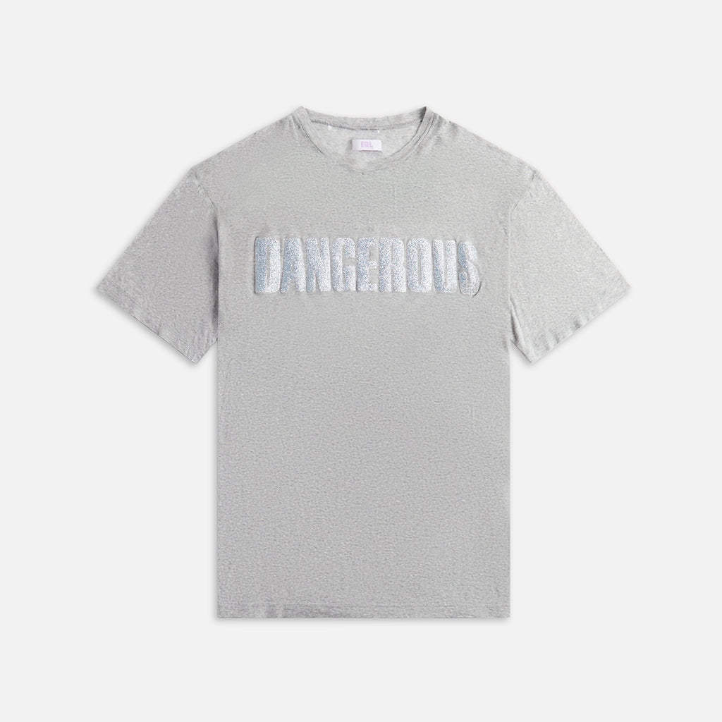 ERL Logo Light Jersey Tee - Grey