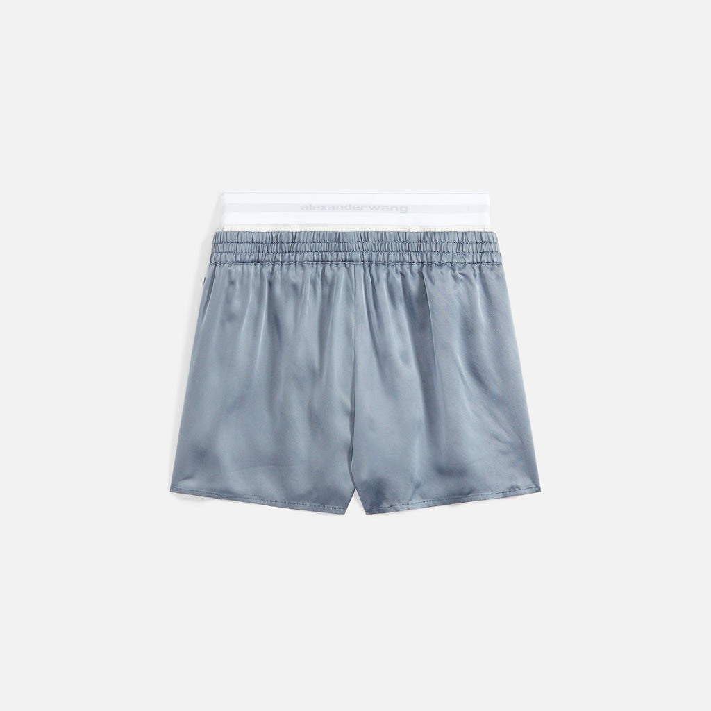 Alexander Wang Boxer Short with Logo Elastic Combo - Oxford Blue