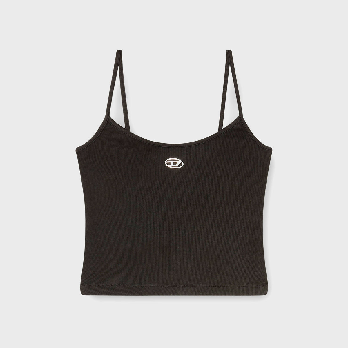 Diesel T-Hupy Logo Detail Top - Black