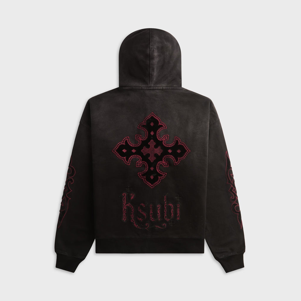 Ksubi Paise Ekcess Hoodie - Black Fade