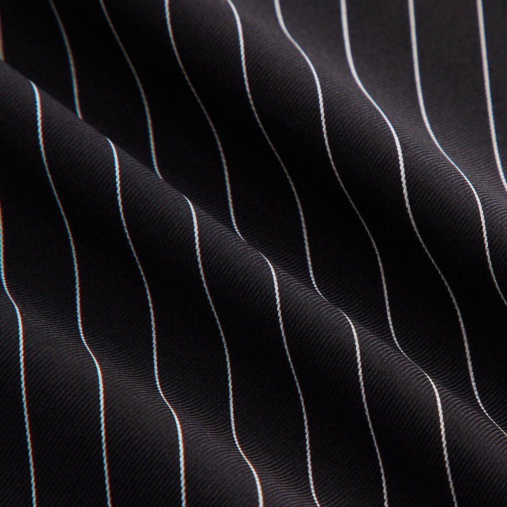 Kith Printed Silk Scarf - Black
