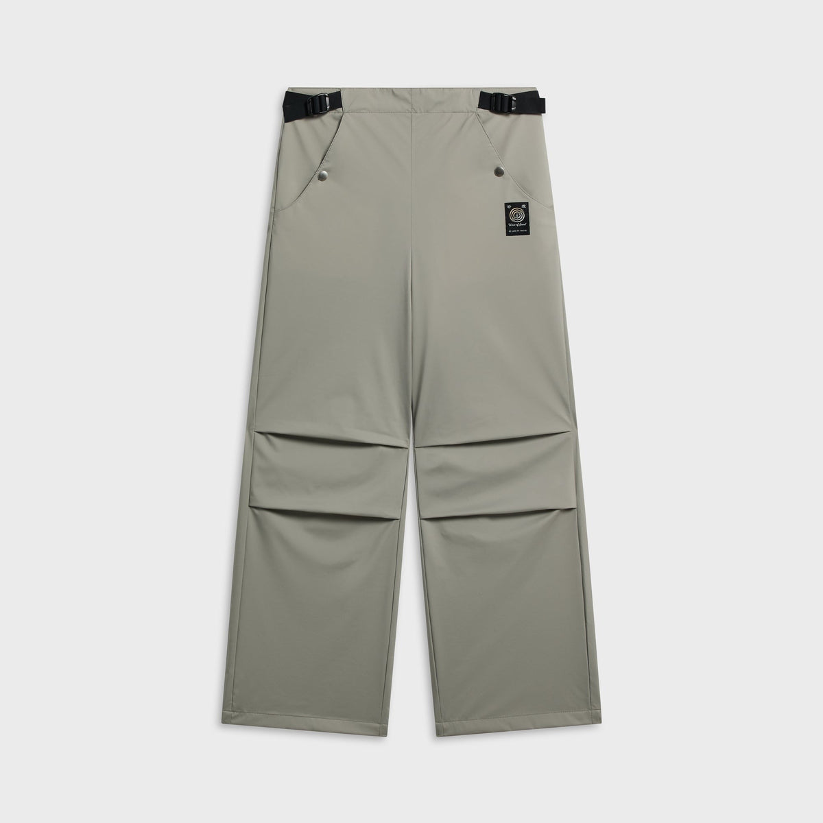 Wave of Sand Three Layer Straight Pant - Light Gray