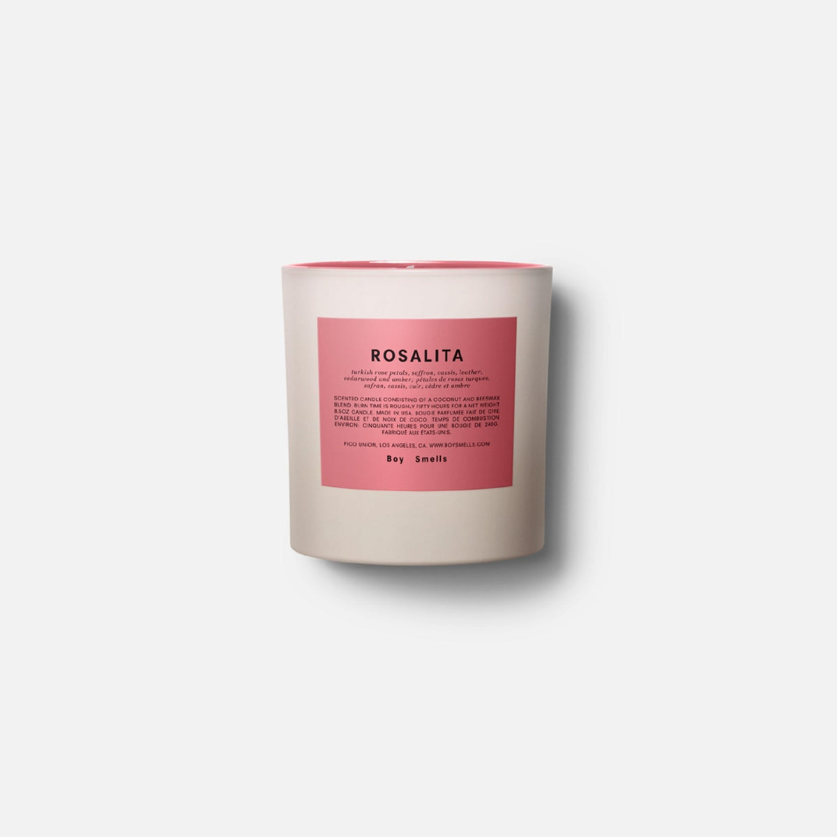 Boy Smells Rosalita Candle Pride Collection
