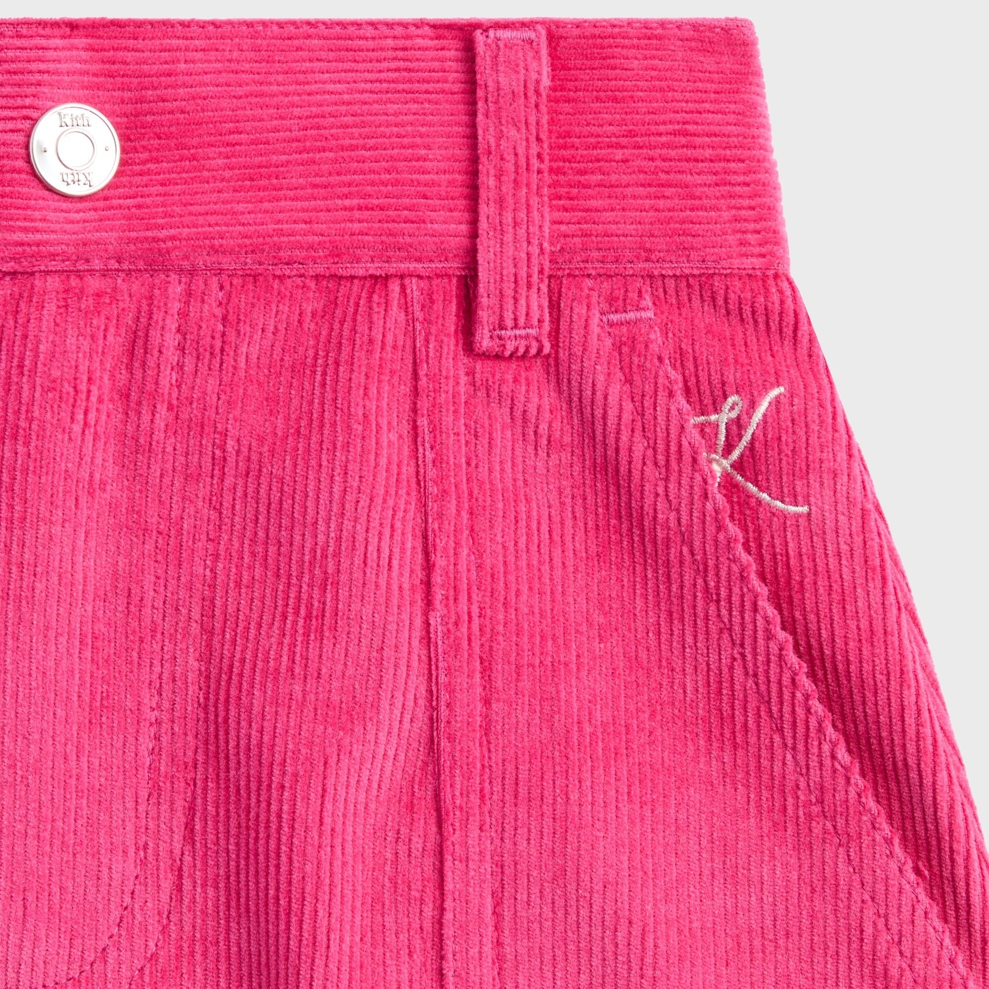 Kith Kids Jessie Cord Skirt - Zinnia