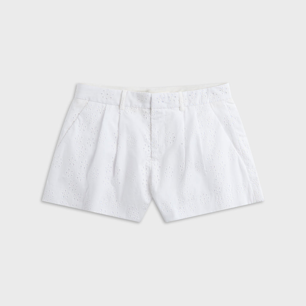 Sandy Liang Sago Short - White