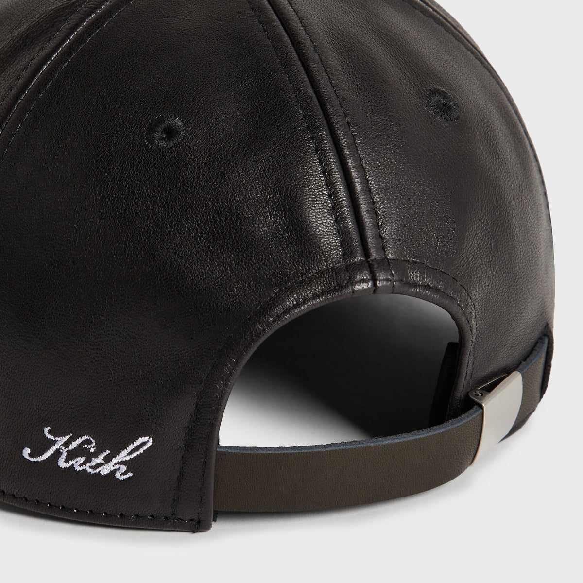 Kith for BMW Leather Bay Low Pinch Crown Cap - Black