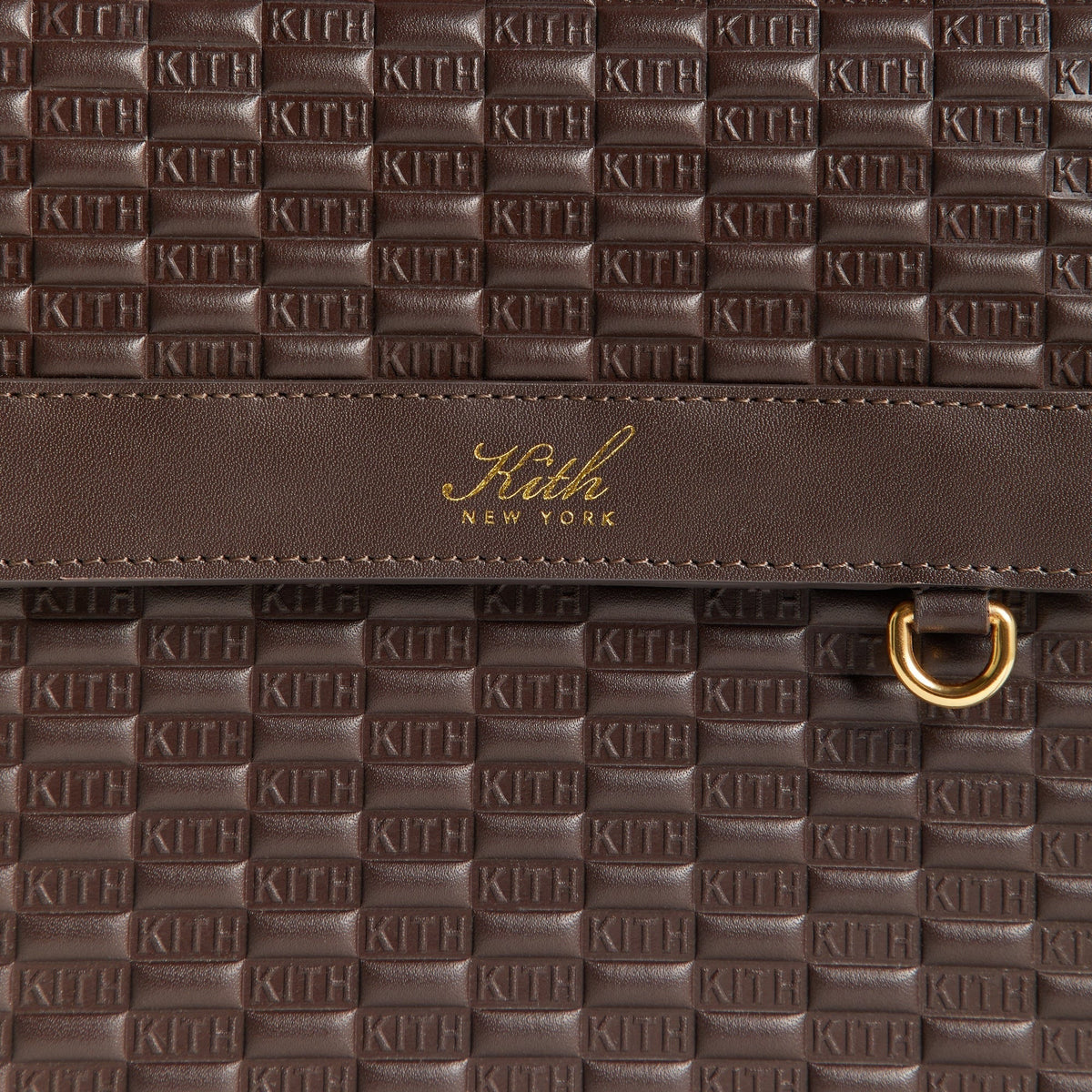 Kith Monogram Smooth Leather Explorer Pack - Zoom