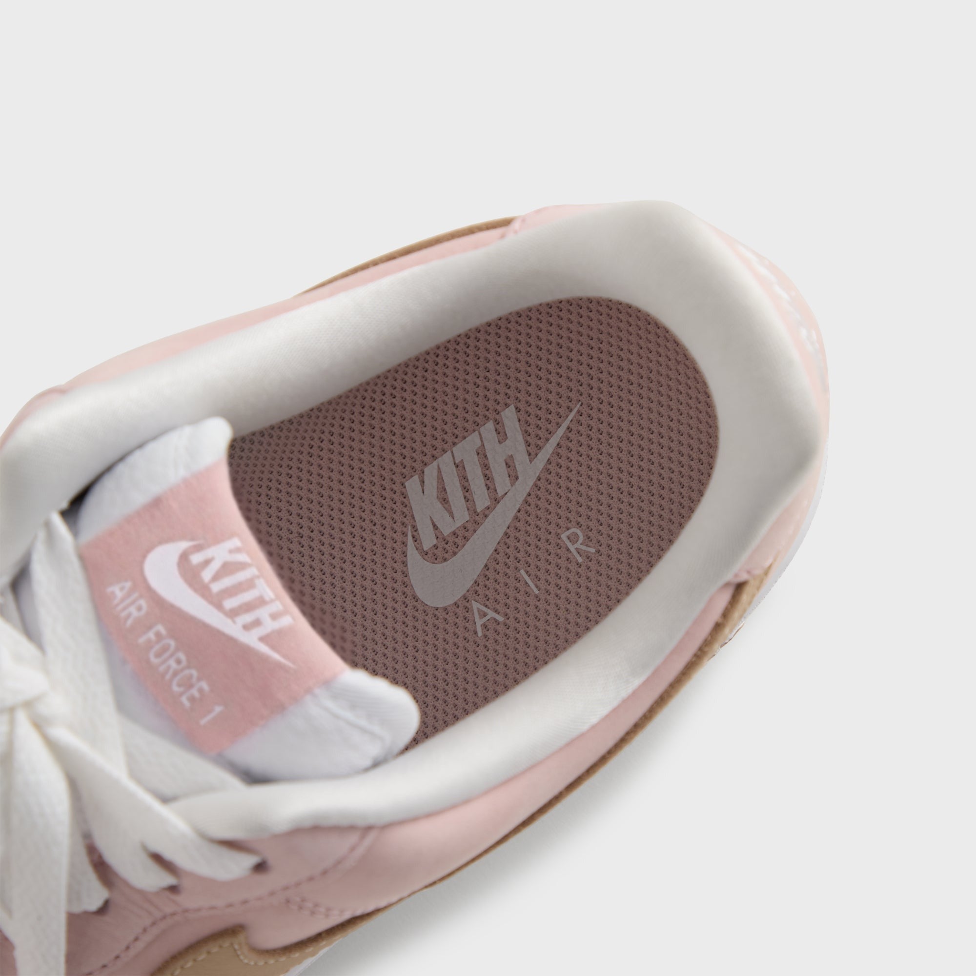 MADE-TO-ORDER | Kith for Nike Air Force 1 "Un-Linen" - Linen / Atmosphere / White - PH