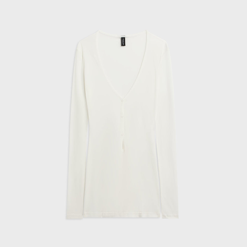Bond Eye Elias Long Sleeve Mini Dress - Coconut
