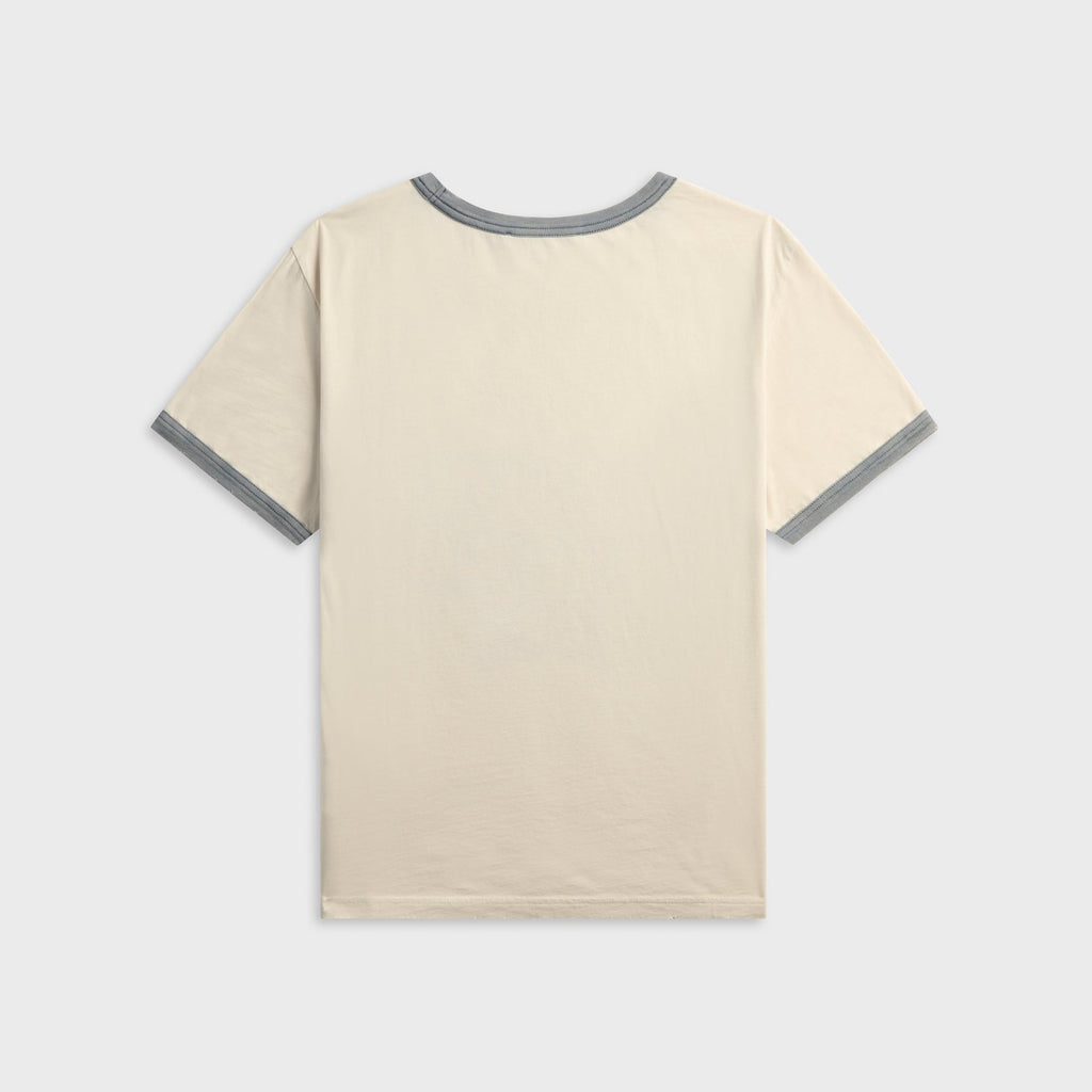 Acne Studios Graphic Tee - Off White / Grey / Blue