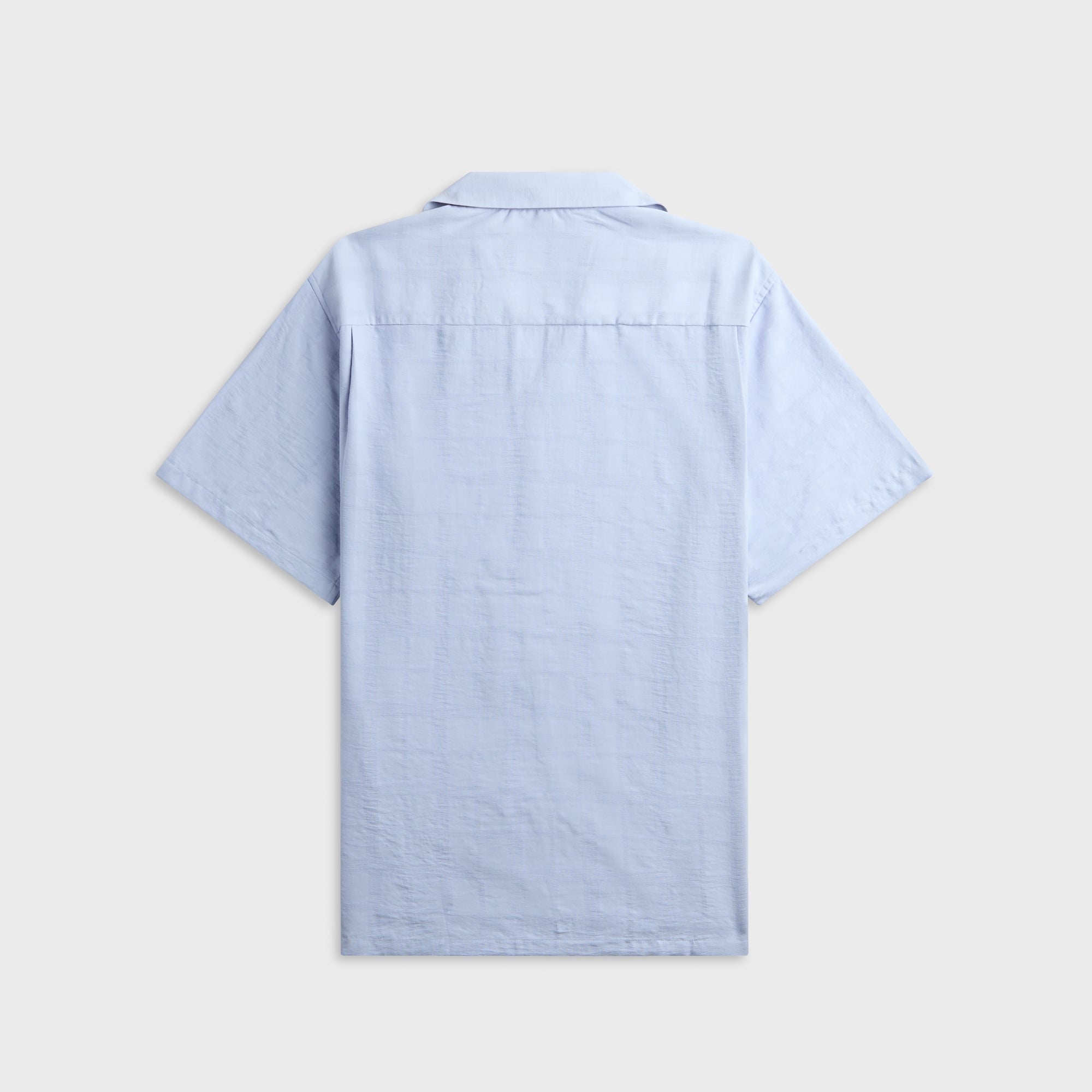 WTAPS Frio 03 Poly Dobby Textile Short Sleeve Shirt - Blue