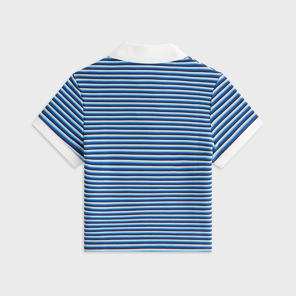 Kith Women Hedi Striped Polo - Nocturnal