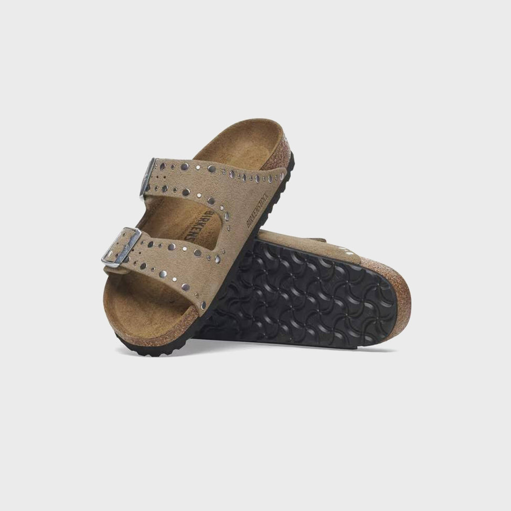 Birkenstock WMNS Arizona Rivets - Taupe