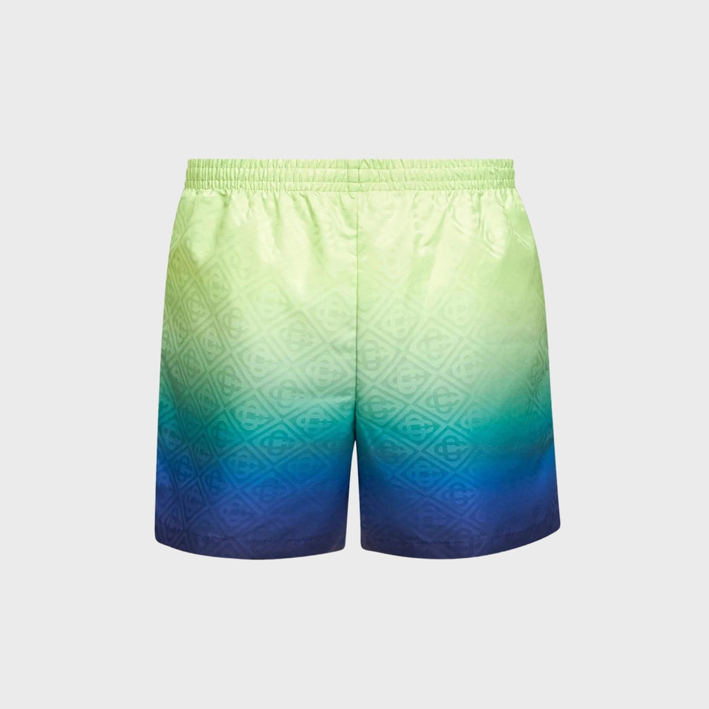 Casablanca Gradient Monogram Swim Short - Multicolor