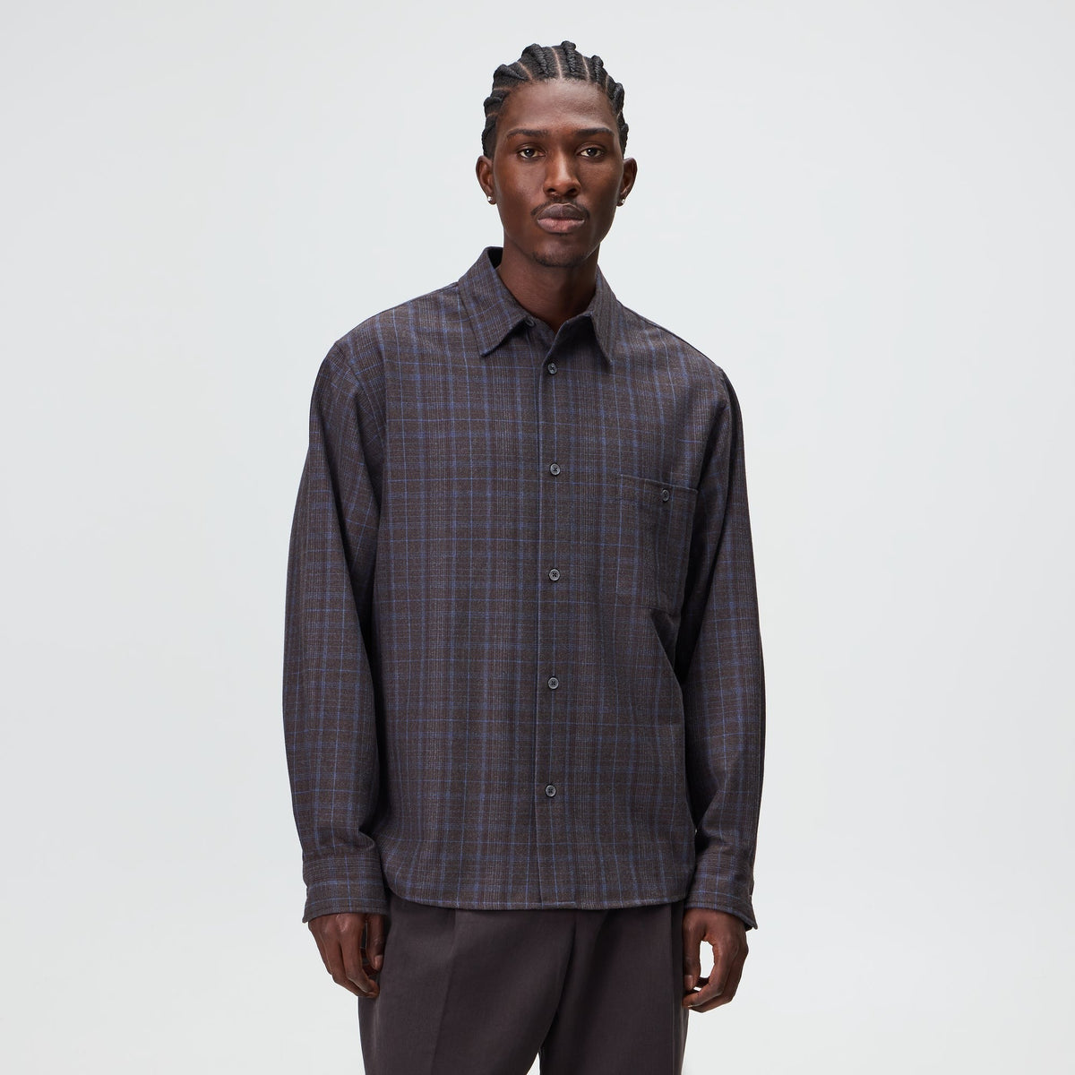 Kith Flannel Tomas Shirt - Nocturnal