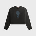 Jordan x IH Cropped Fleece Crewneck Sweatshirt - Black