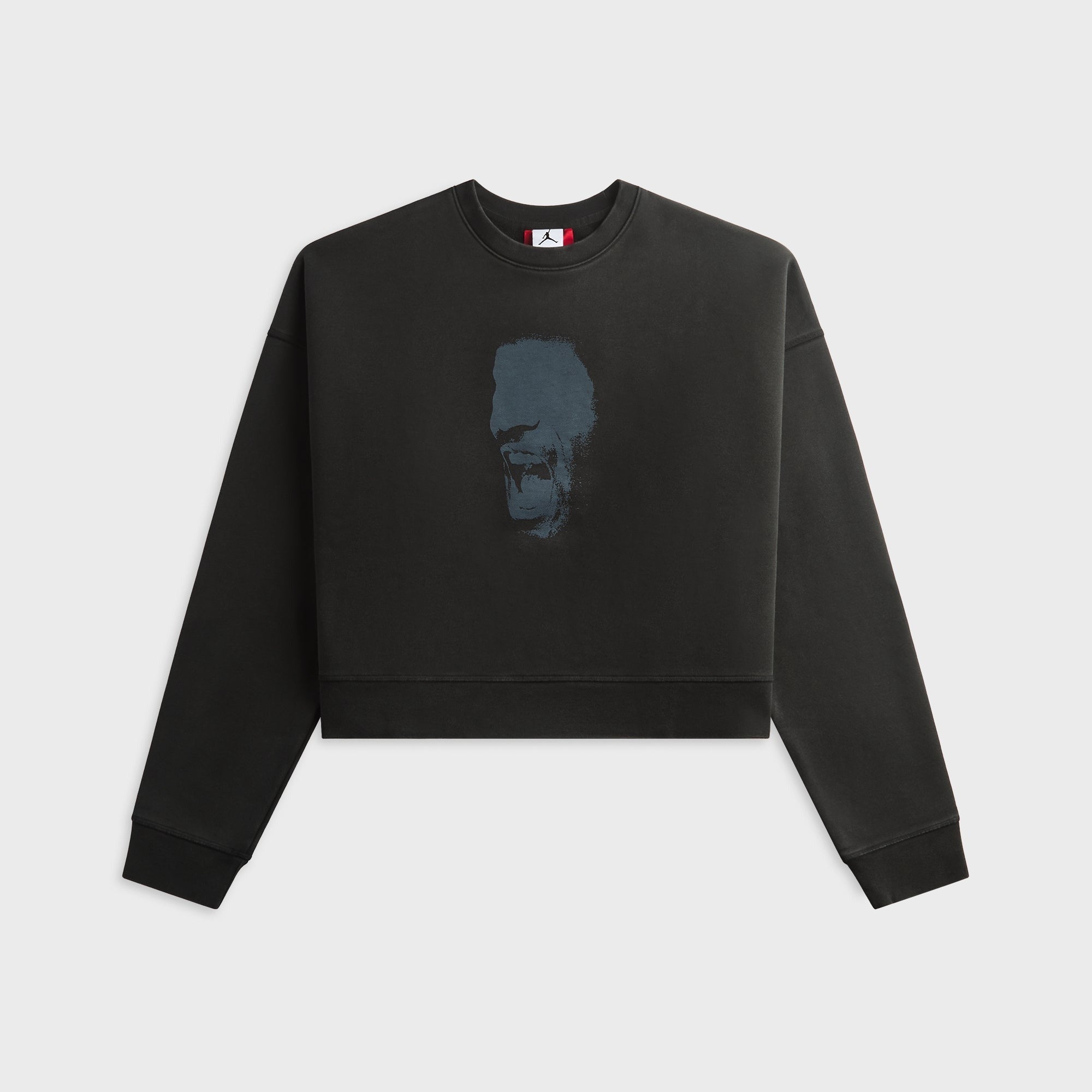 Jordan x IH Cropped Fleece Crewneck Sweatshirt - Black