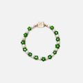 Eliou Nikola Bracelet - Green / White