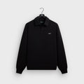 Kith Micro Waffle Nelson Rugby Pullover - Black