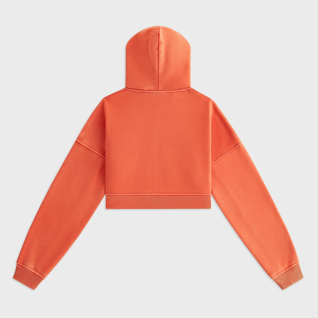 Kith Women Hendler Cropped Hoodie - Wildfire