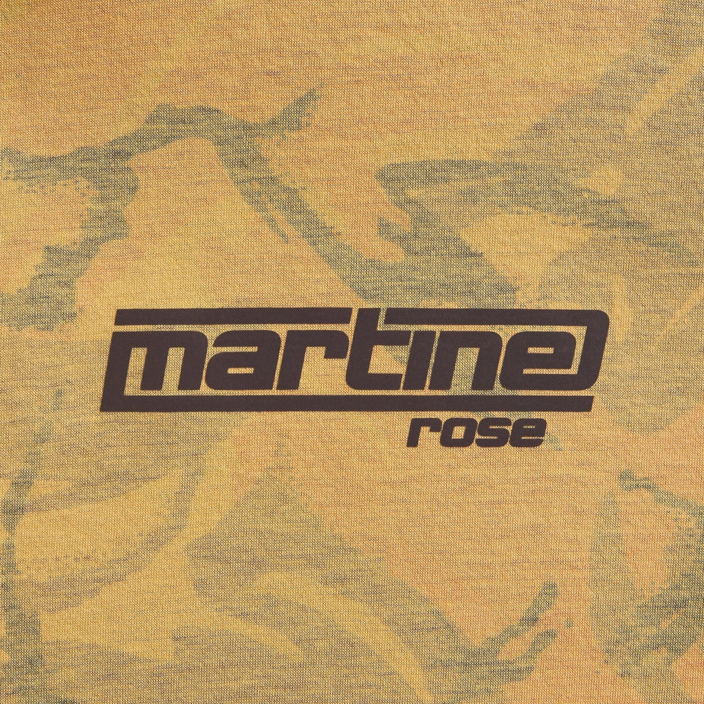 Martine Rose Classic Tee - Orange Camo