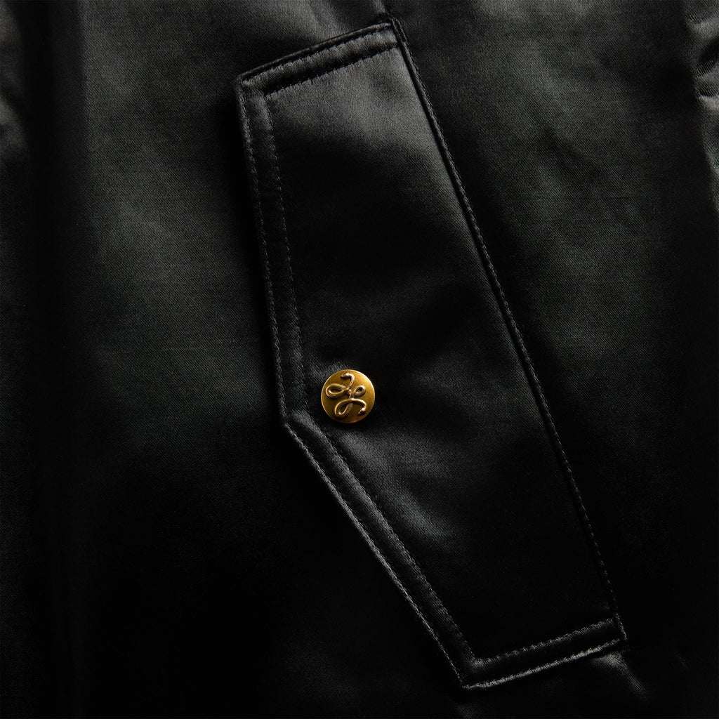 Willy Chavarria Opera Bomber Jacket - Black