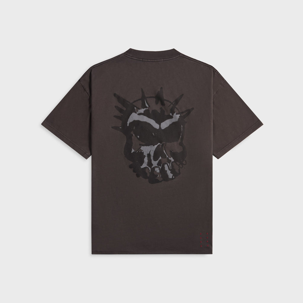 Ksubi Graff Ekcess Short Sleeve Tee - Old Black