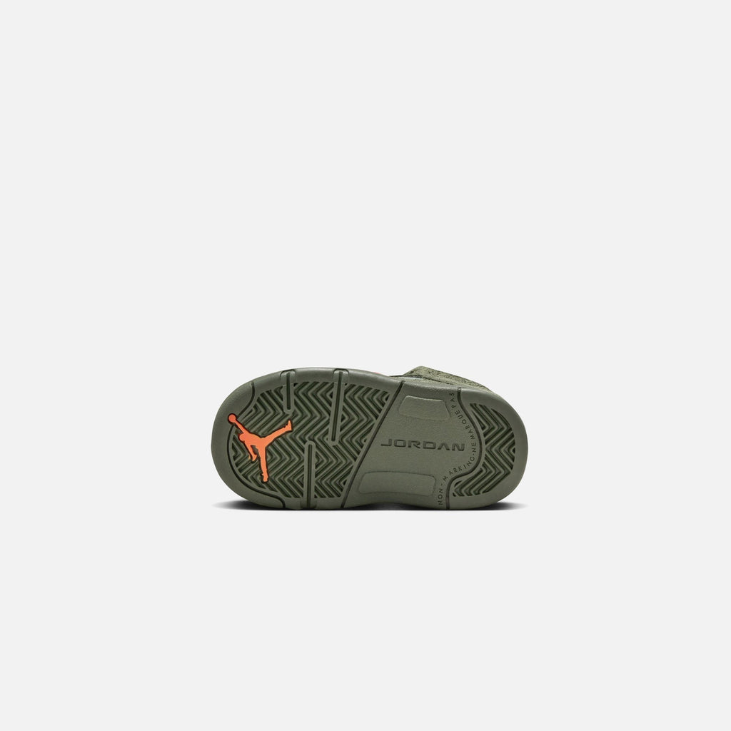 Jordan TD Air Jordan 5 Retro - Army Olive / Solar Orange