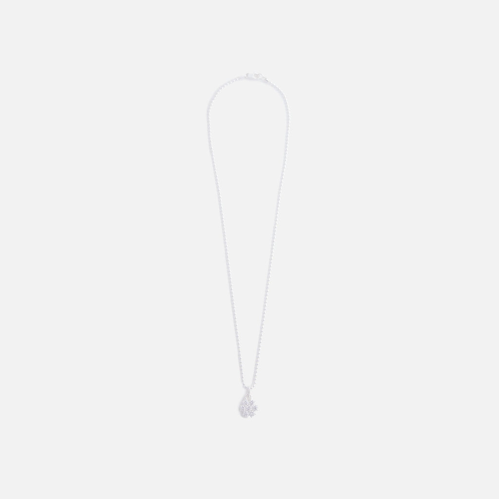Hatton Labs Daisy Pendant - Silver / White
