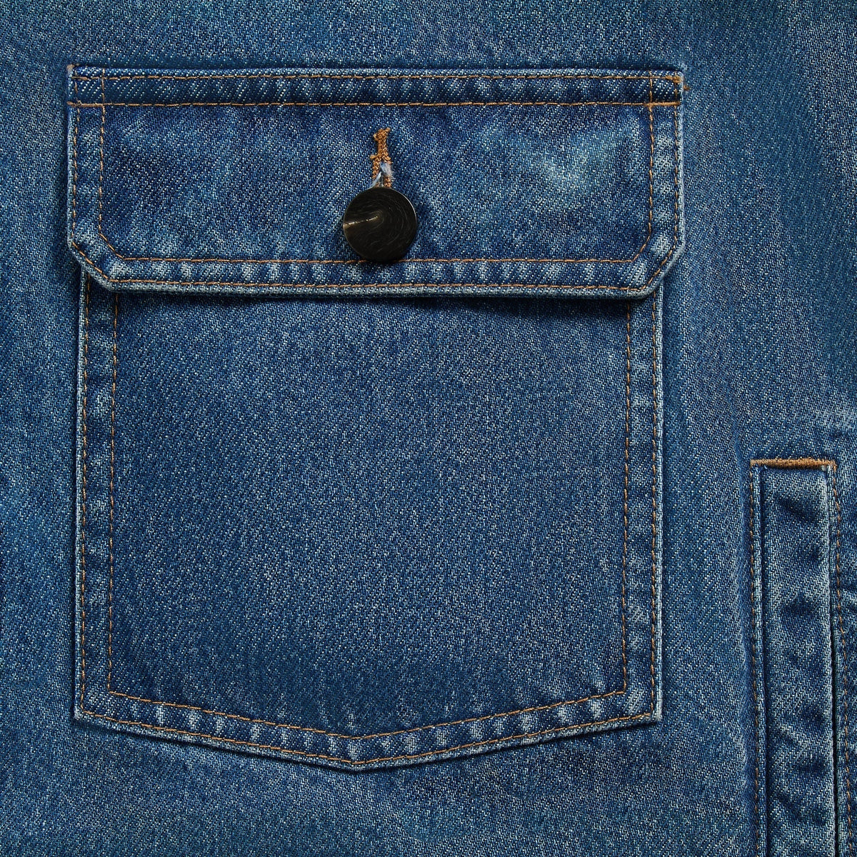 &Kin Denim Clint Trucker Jacket - River Indigo