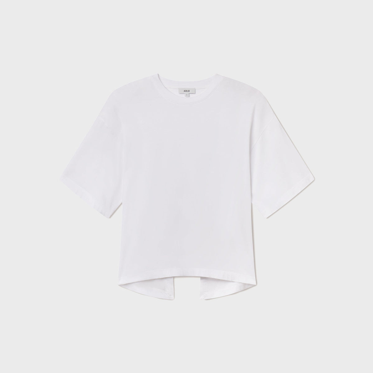 Agolde Theo Tee - White