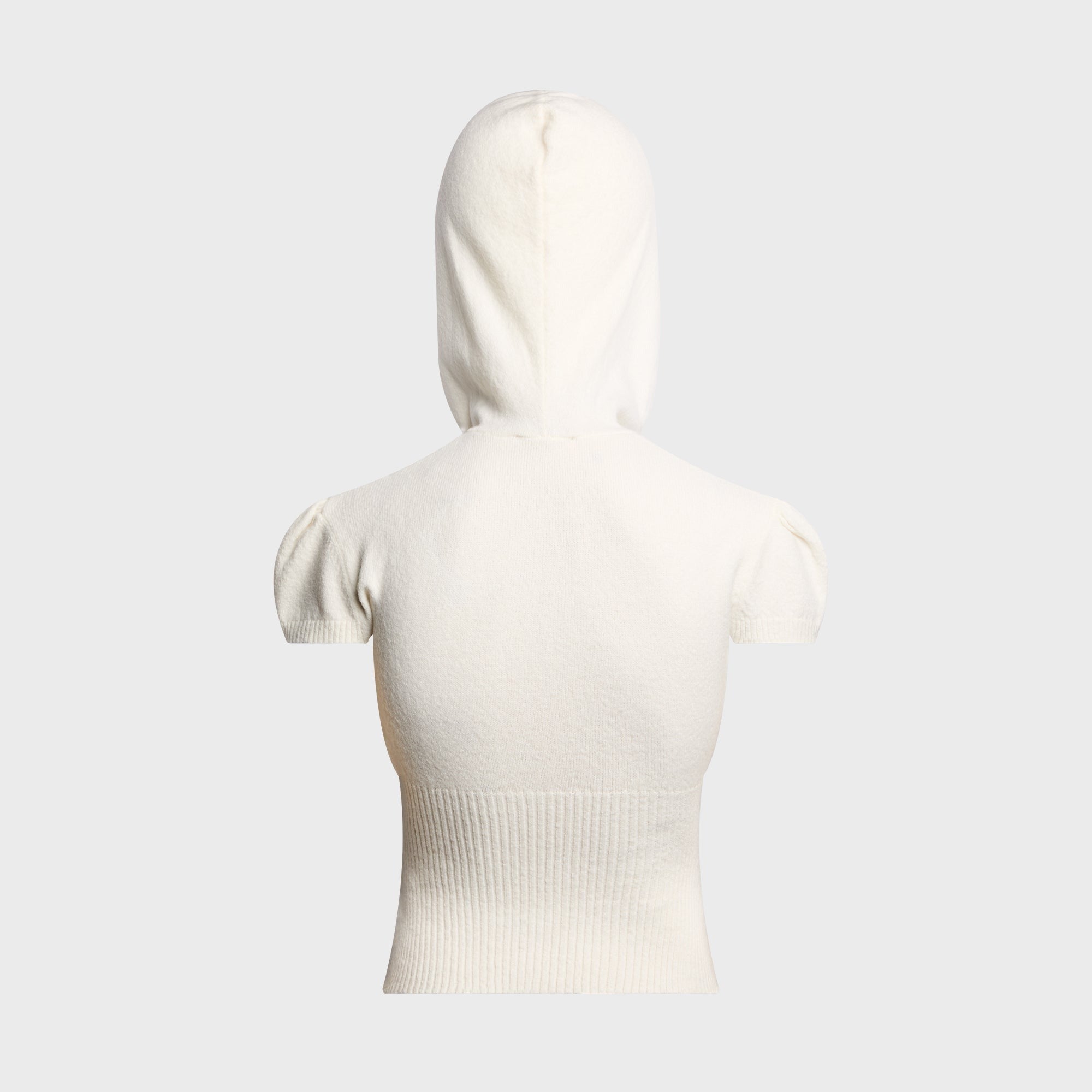 GUIZIO Bella Zip Up Jacket - White