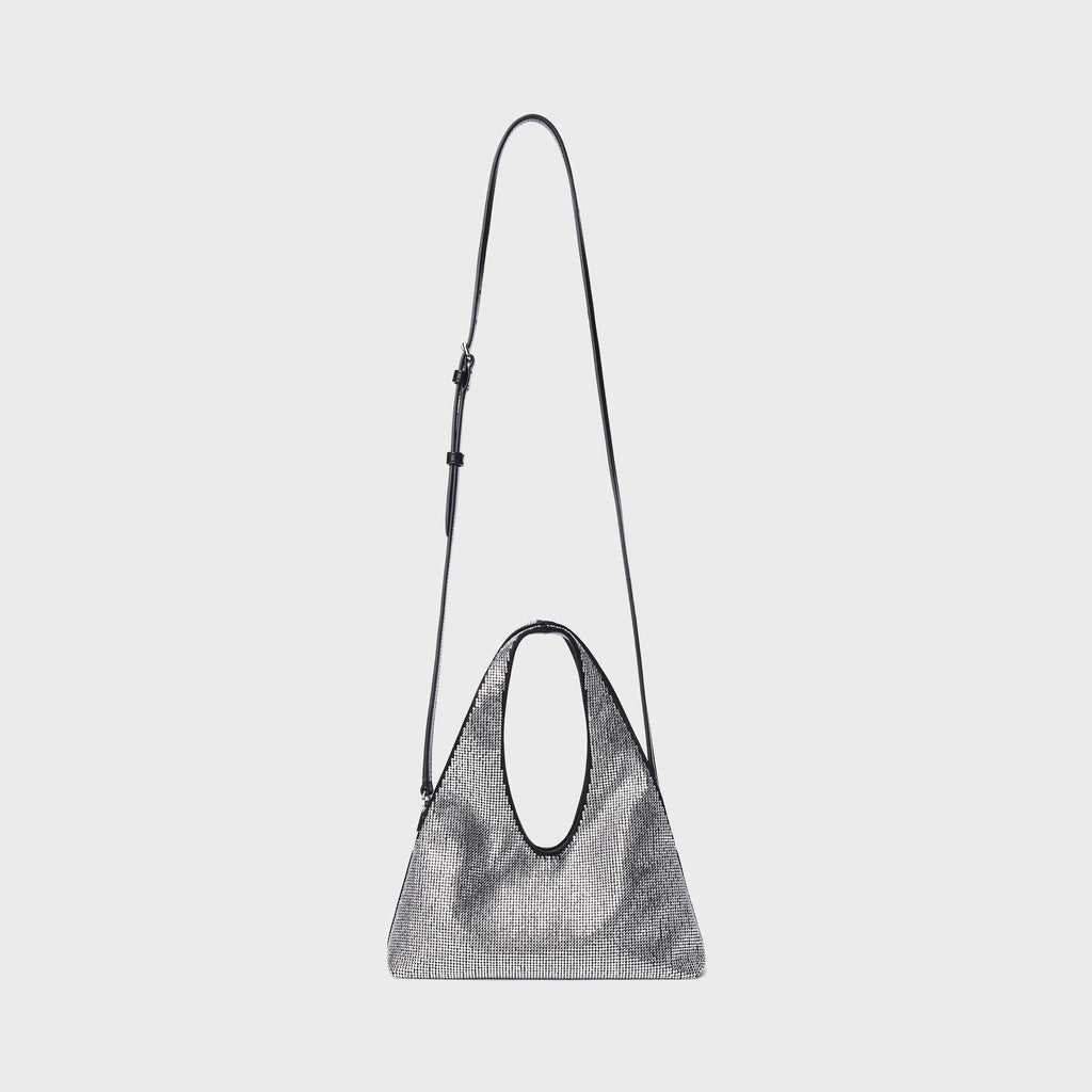 Alexander Wang Pike Crystal Mini Bag - Black / Silver