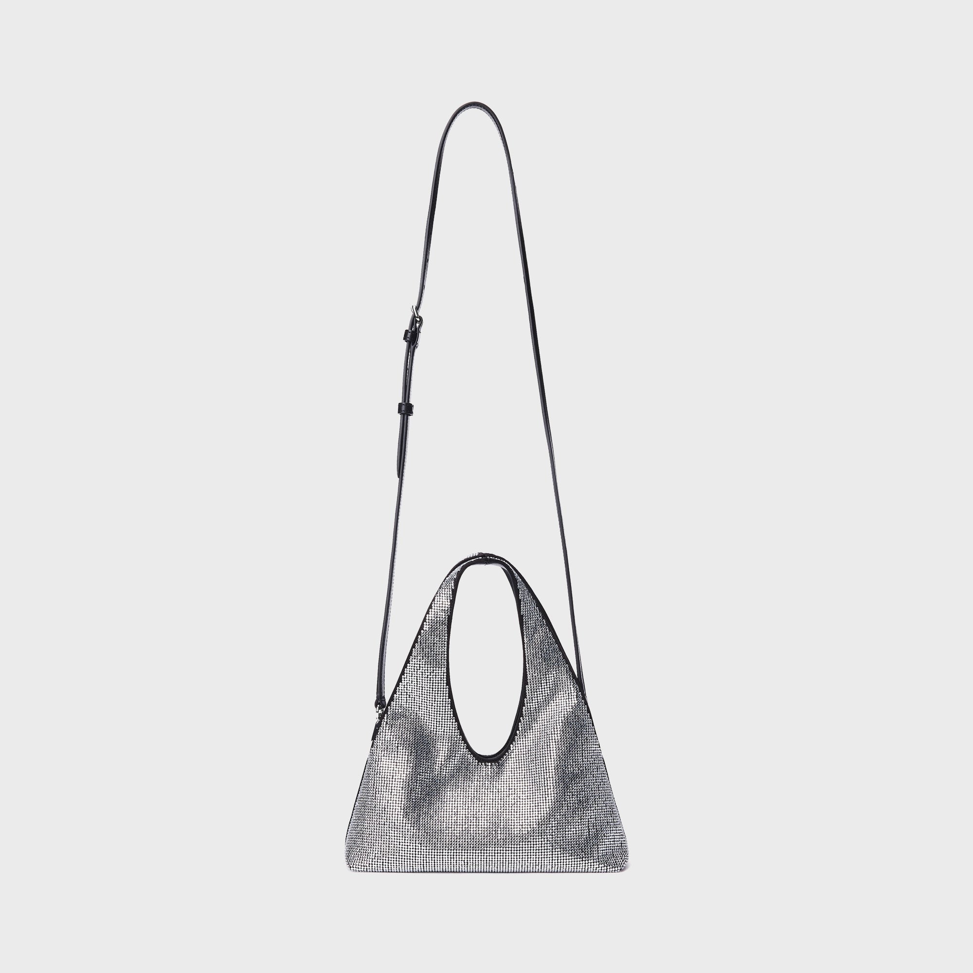 Alexander Wang Pike Crystal Mini Bag - Black / Silver