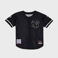 Mitchell & Ness x Jay-Z Reasonable Doubt x New York Yankees Mesh Baseball Jersey - Black