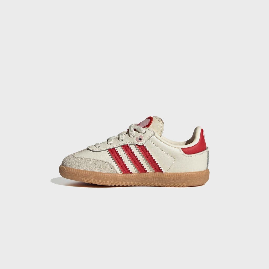 adidas TD Samba OG - Cream White / Better Scarlet / Gum 3