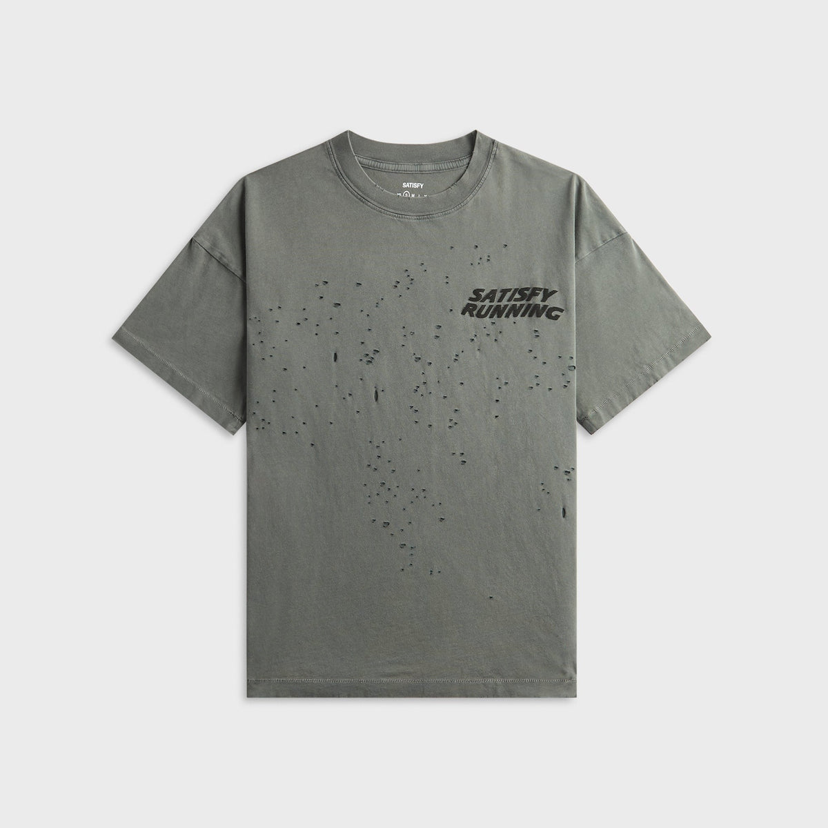 Satisfy MothTechTM Tee - Faded Black